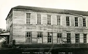 Pitcairn Prints: Pitcairn Islands - The Church