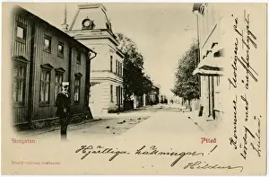 Municipality Prints: Pitea, Sweden - Storgatan