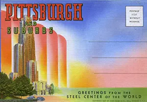 Pittsburgh, Pennsylvania, USA - Cover of Souvenir Booklet