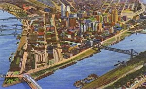 Pittsburgh, Pennsylvania, USA - Point and Golden Triangle