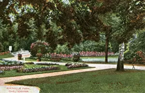 Pittville Prints: Pittville Park, Cheltenham, Gloucestershire