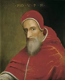 School Gallery: PIUS V, Saint (1504-1572). Pope (1566-1572)