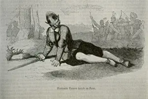 Hernando Prints: PIZARRO, Hernando (1475-1578). Spanish conqueror