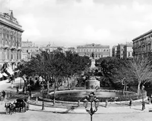 Westernised Prints: Place des Consuls, Alexandria, Egypt