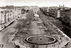 Place des Consuls, Alexandria, Egypt, c. 1880 s