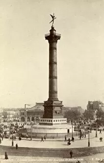 Place de la Bastille with the July Column, Paris