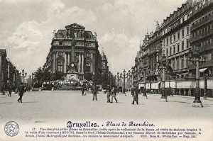 Anspach Gallery: Place de la Brouckere, Brussels, Belgium