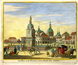Place De La Foontaine, Madrid, Spain