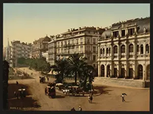 Republique Prints: Place de la republique, Algiers, Algeria