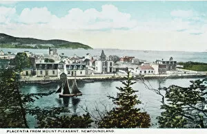 Pleasant Collection: Placentia from Mount Pleasant, Newfoundland