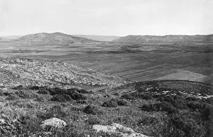 Galilee Prints: Plain of Jezreel, Little Hermon, Mount Gilboa, Israel