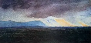Tuscan Prints: The Plain of the River Arno from Bellosguardo, Italy
