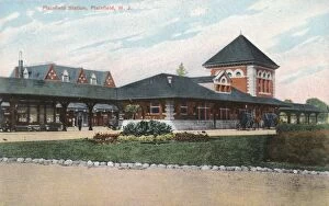 Plainfield Railway Station, Plainfield, New Jersey, USA