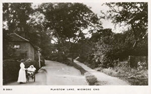 Pram Collection: Plaistow Lane, Widmore End nr. Bromley, South East London