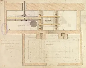 Boilers Prints: Plan of the engine and boiler houses