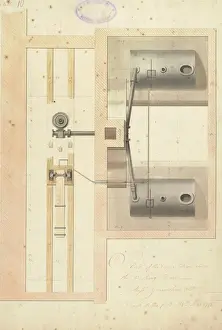 Plan of the engine taken above the working beam