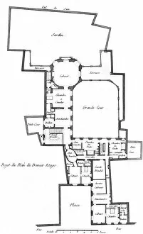 Images Dated 21st October 2011: Plan of a Marquis House