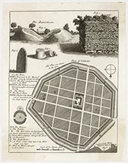 Bowl Gallery: Plan of Silchester / 1777