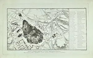 Gustaf Prints: Plan of Stora Grufna coppermine, Sweden