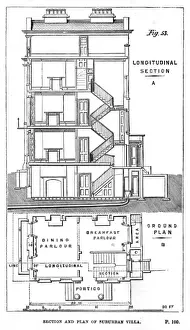 Plan of Suburban Villa
