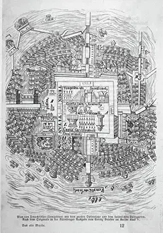 Mexico Prints: Plan of Tenochtitlan