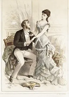 Alexandre Prints: PLANAS I FRANQUESA, Eusebi (1833-1897). The Lady