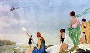 Beaches Collection: The Plane - and the Beautiful by Albert Bailey