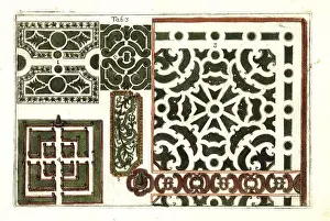 Palermo Prints: Plans for formal gardens