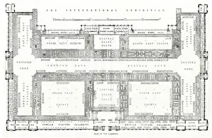 Plans Prints: Plans International Exhibition 1862