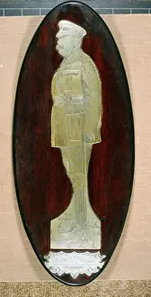 Polished Prints: Plaque of Field Marshal Lord Kitchener, WW1