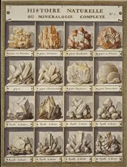 Geological Collection: Plate 1 from Histoire naturelle? (1789)