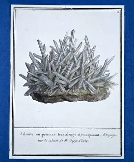 Swebach Prints: Plate 13 from Mineralogie Volume 1 (1790)