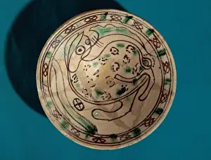 Manganese Prints: Plate. 13th-16th centuries. Spain