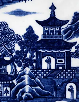 Plate, detail