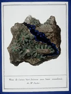Mineralogie Prints: Plate 40 from Mineralogie
