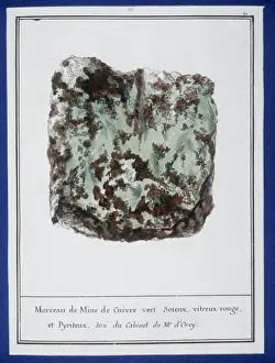 Mineralogie Prints: Plate 41 from Mineralogie