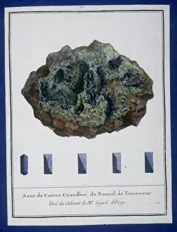 Mineralogie Prints: Plate 43 from Mineralogie