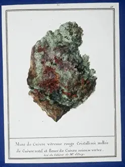 Mineralogie Prints: Plate 45 from Mineralogie