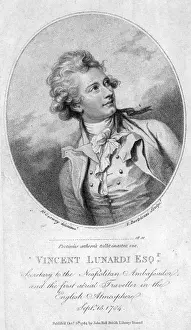 Plate from An Account of the First Aerial Voyage in England