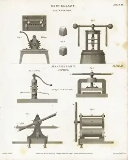 Coinage Prints: Plate coinage equipment and copying machines