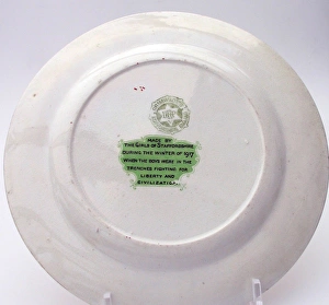 Images Dated 23rd September 2010: Plate - Here with a loaf of bread, beneath the row