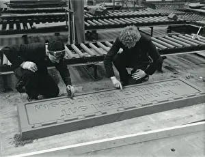 Casting Prints: Name plate for loco The Institution of Mechanical Engineers