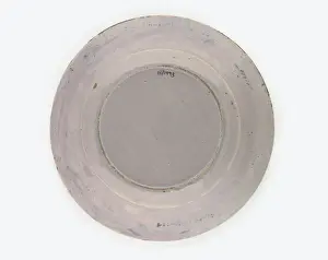 Plate, reverse