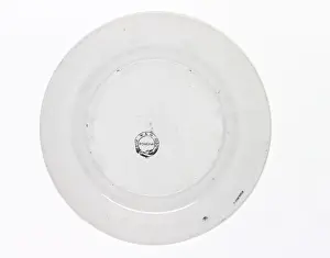 Plate, reverse