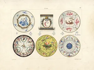 Fontaine Prints: Plates with exceptional decoration