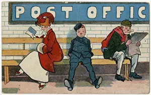 Tube Prints: Platform of Post Office (St. Paul s) Underground Station