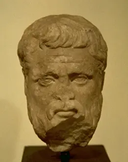 Philosophy Prints: Plato (428 / 427-348 / 347 BC). Bust. 2nd-3rd C. AD