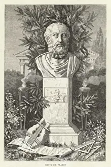 Bust Prints: Plato, Bust