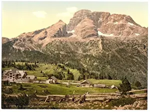 Platzweisen (i. e. Platzwiesen), hotel and Croda Rossa, Tyro