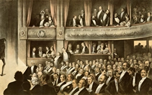 Disraeli Gallery: At the Play, Henry Irving at The Lyceum, London
